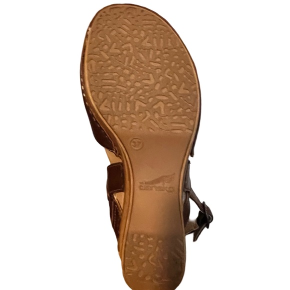 DANSKO shoes brown leather 37 - Picture 5 of 6